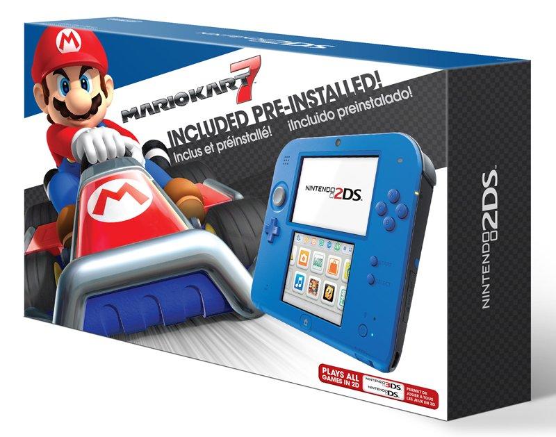 Nintendo 2ds Electric Blue Mario Kart 7 Bundle Nintendo 2ds Gamestop - op roblox weapon codes sledge