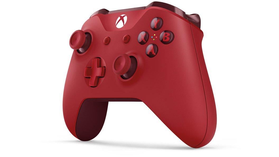 microsoft xbox wireless controller red