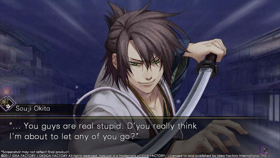 Hakuoki:Kyoto Winds - PS Vita