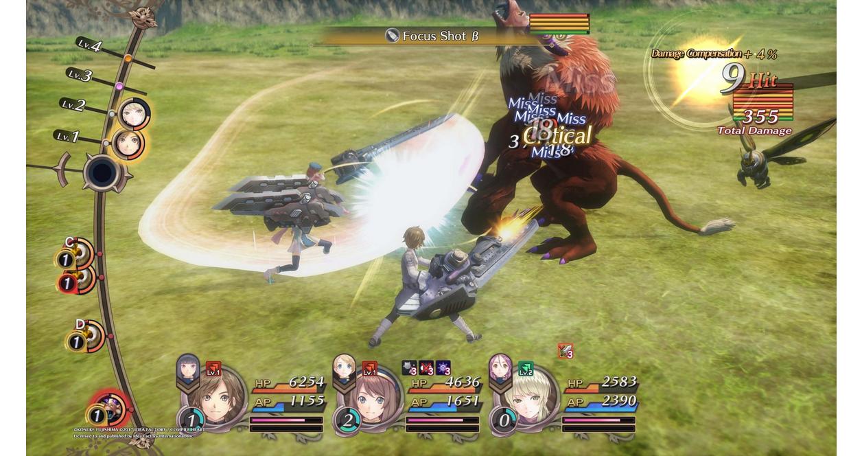 Dark Rose Valkyrie - PlayStation 4