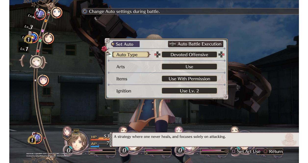 Dark Rose Valkyrie - PlayStation 4