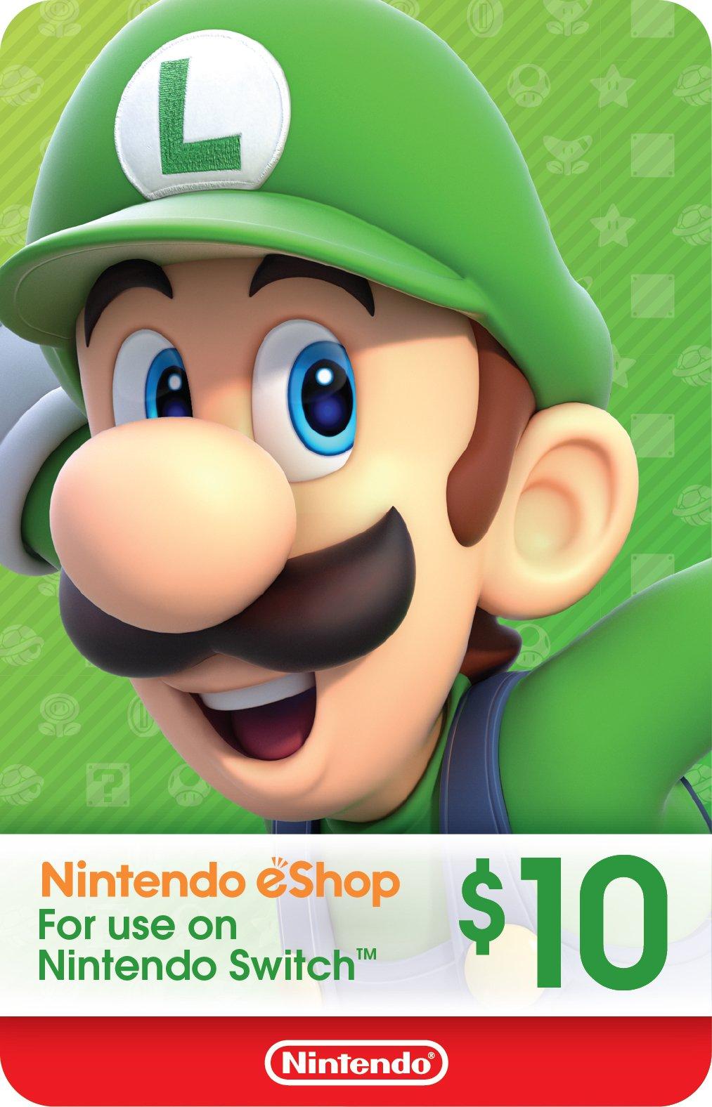 Select Game Store - Carte Gift Nintendo Switch ®️ Carte Cadeau