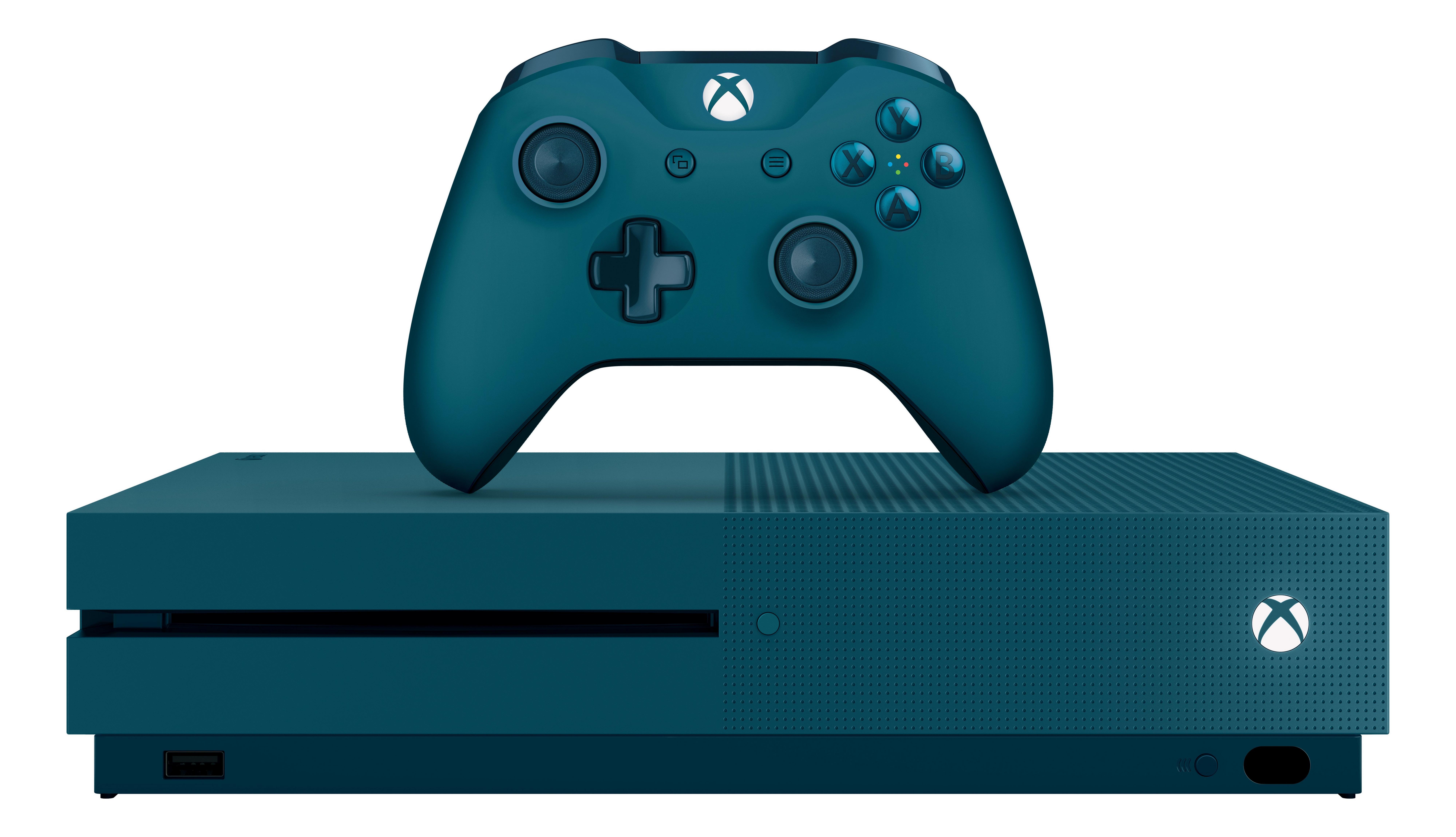 ijs Goederen Yoghurt Microsoft Xbox One S 500GB Console Deep Blue Special Edition | GameStop