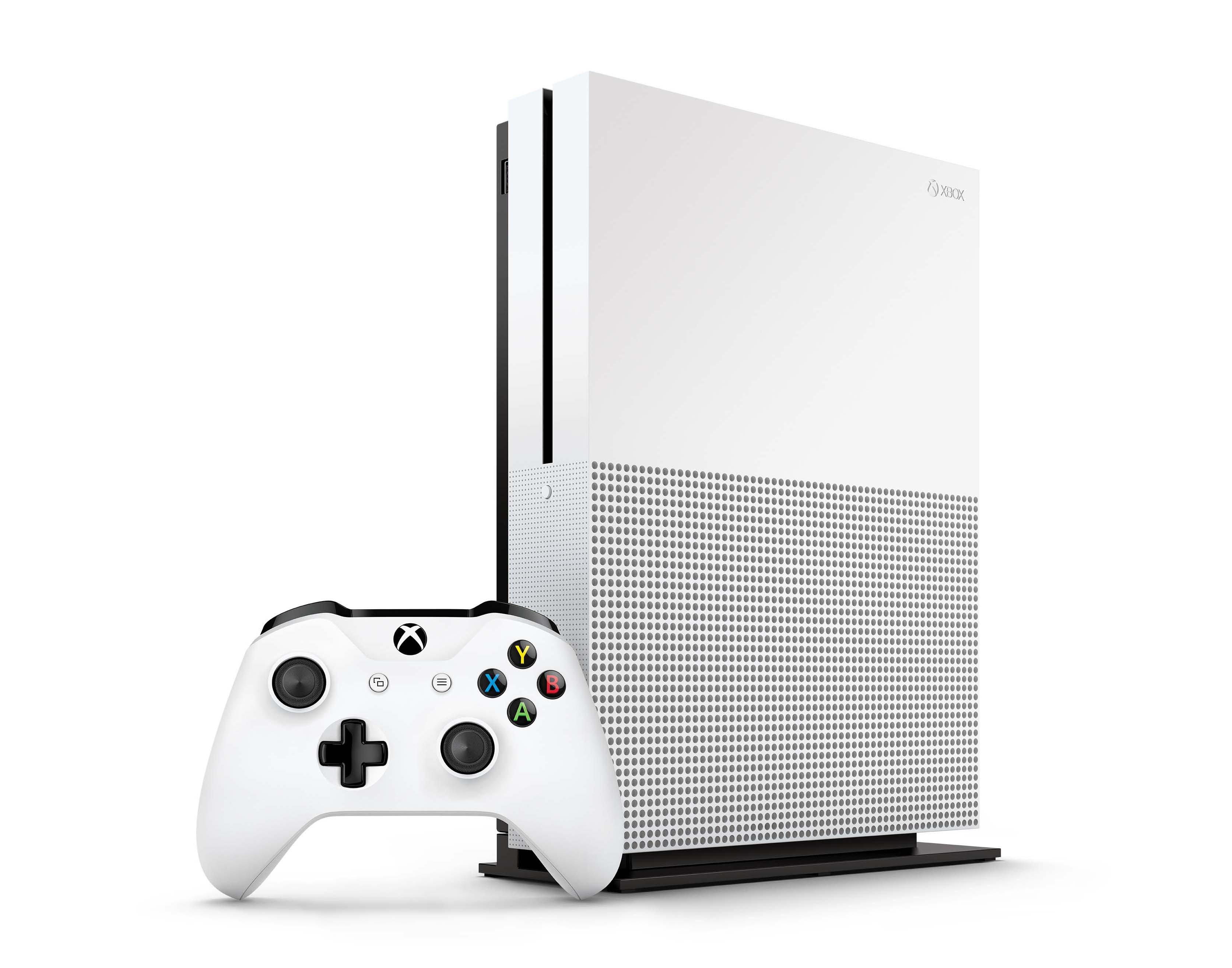 Microsoft Xbox One S Console 1TB - White