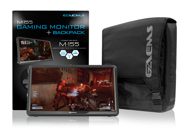 M-155 Performance Gaming Monitor with Backpack
