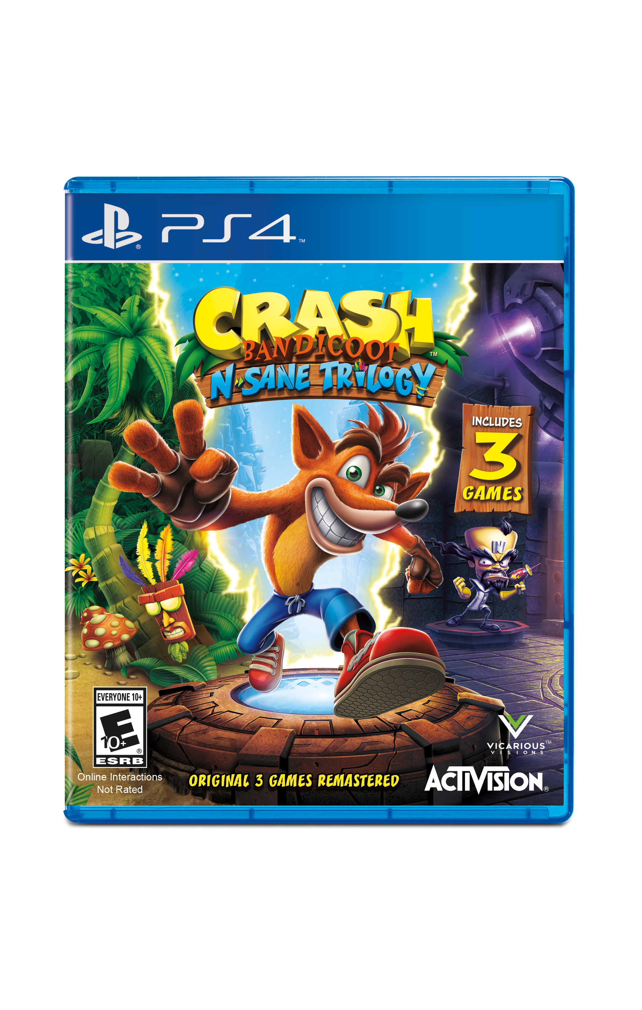 list item 1 of 11 Crash Bandicoot N. Sane Trilogy - PlayStation 4
