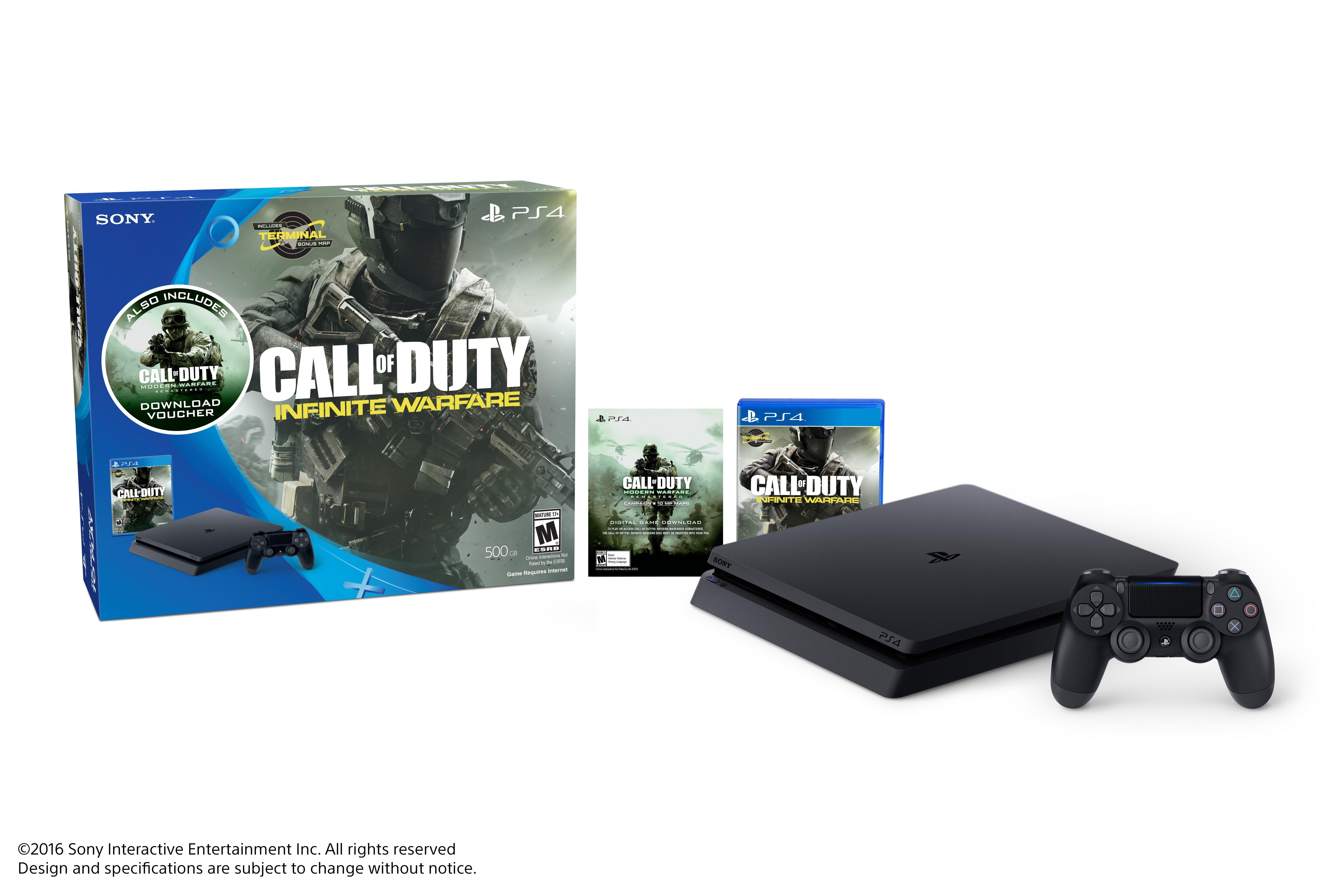 Playstation 4 500 Gb Call Of Duty Infinite Warfare Legacy Bundle Playstation 4 Gamestop