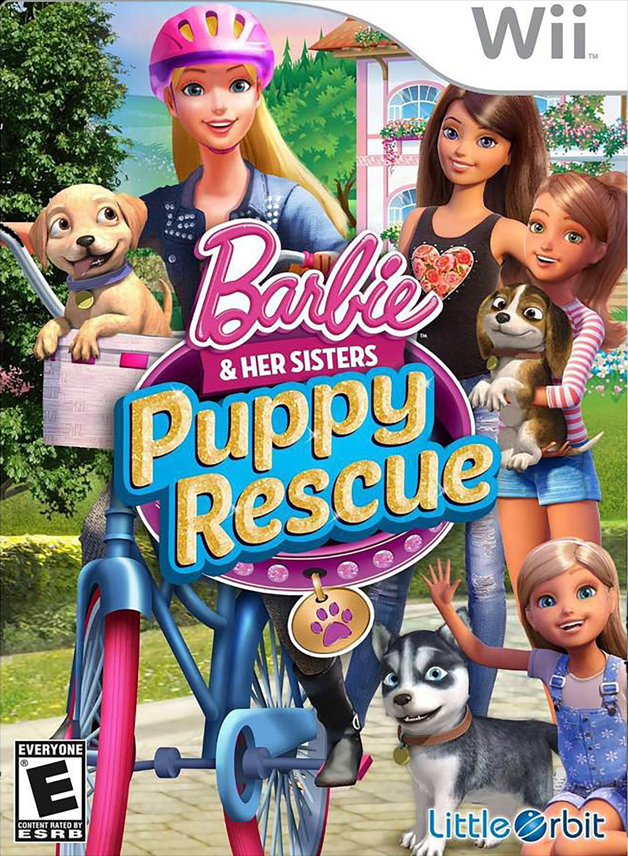 Barbie and Her Sisters Puppy Rescue Nintendo Wii