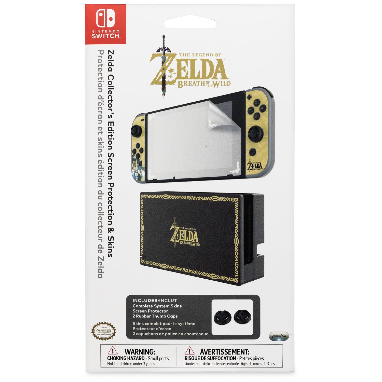 Pdp Screen Protection And Skins For Nintendo Switch The Legend Of Zelda Collector S Edition Gamestop