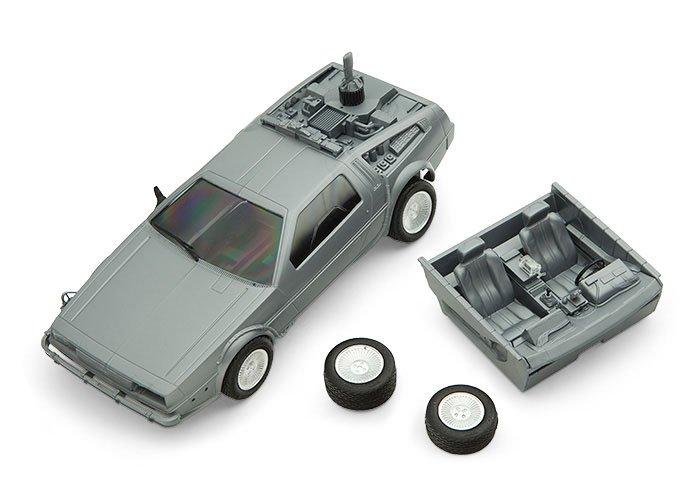 delorean plastic model kit