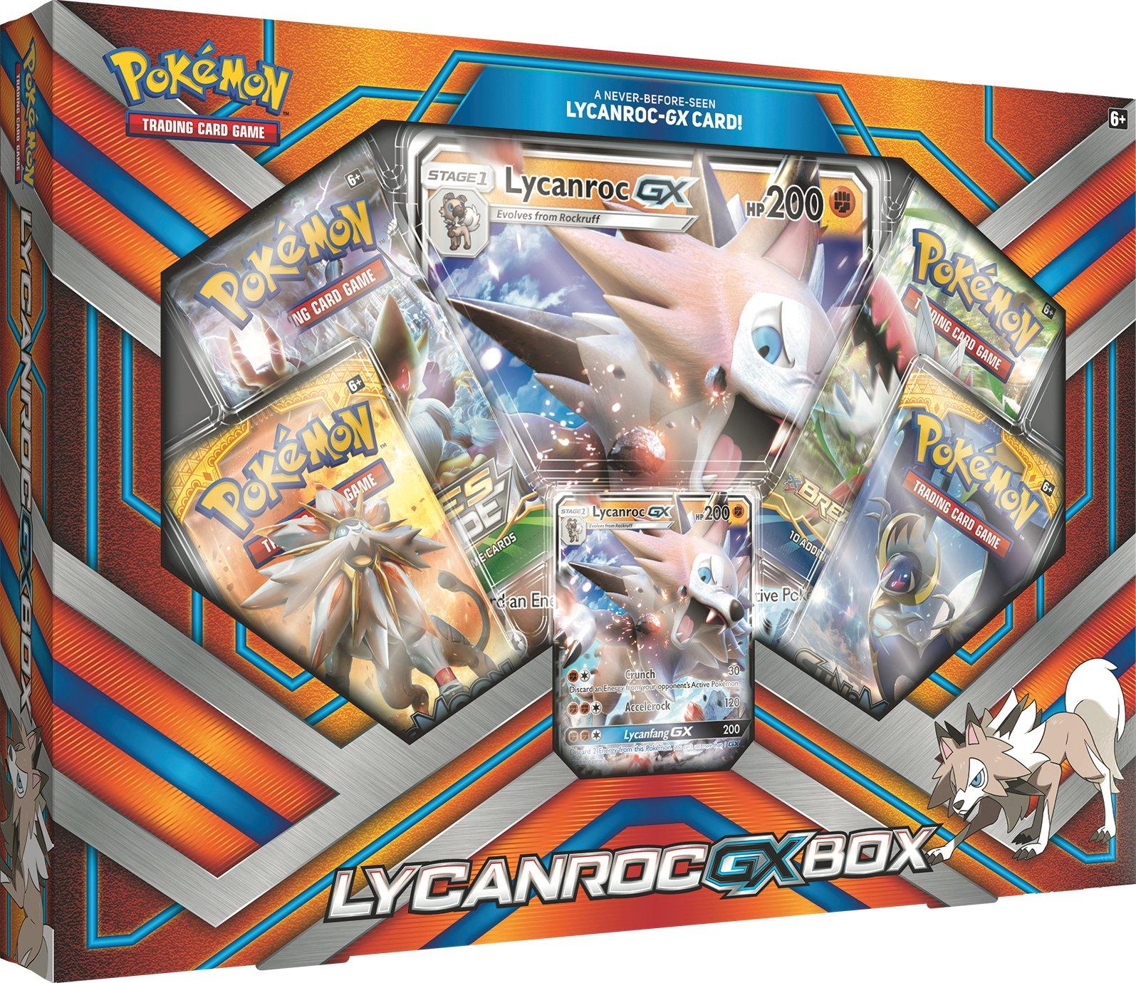 Pokemon Trading Card Game Lycanroc Gx Box Gamestop