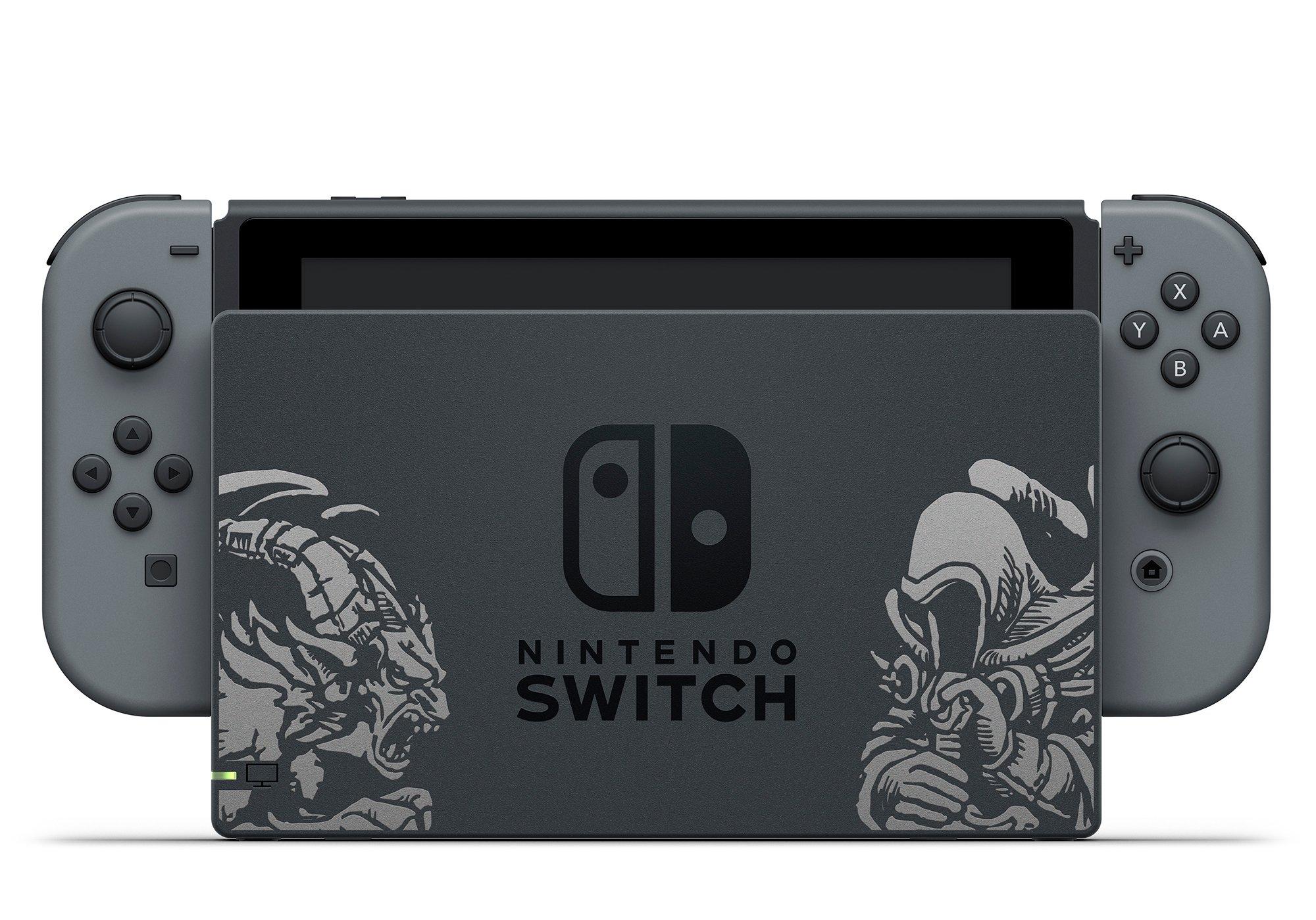 nintendo switch grey console