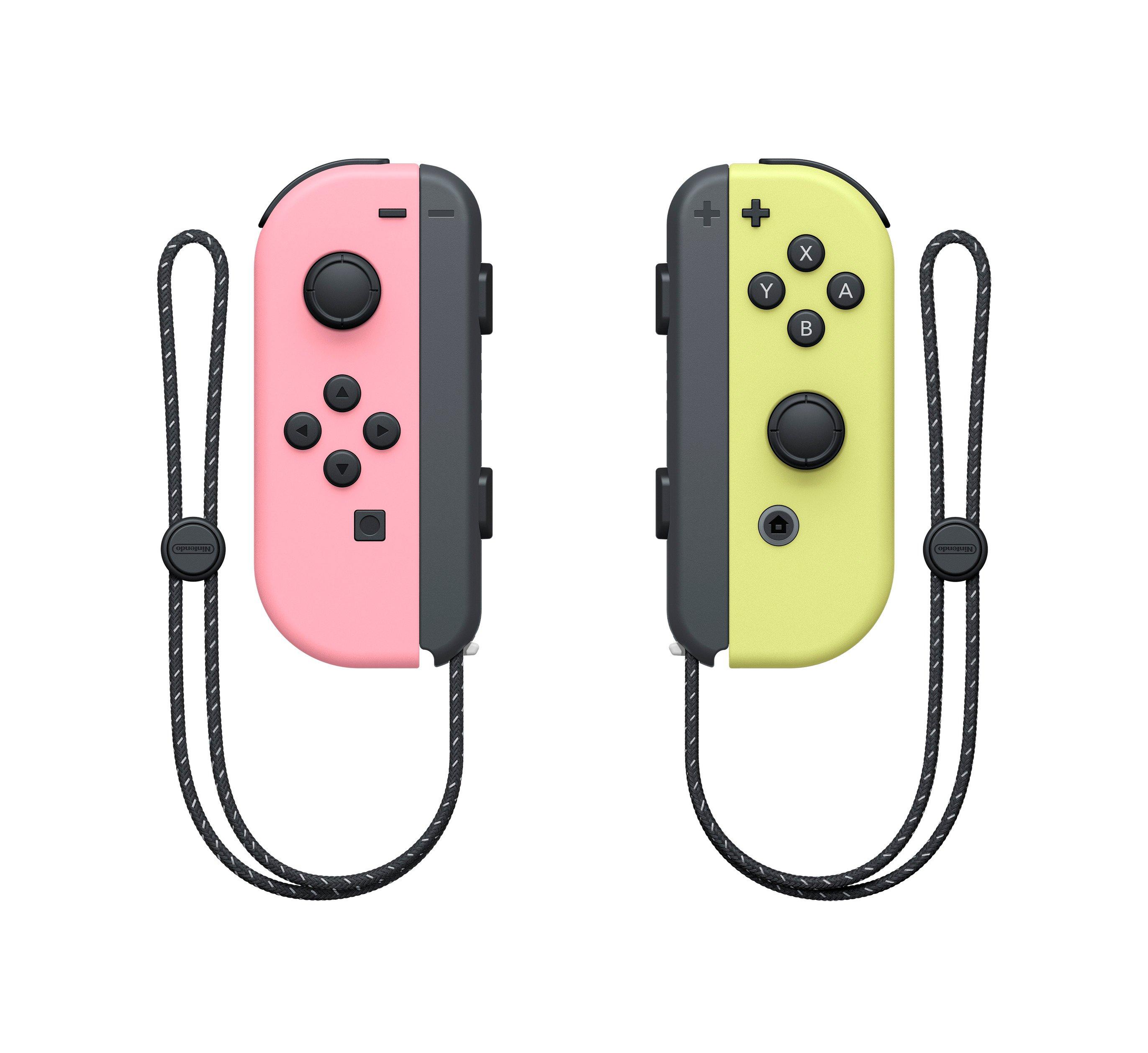 Nintendo Switch Joy-Con (L)/(R) - Pastel Pink/Pastel Yellow | GameStop