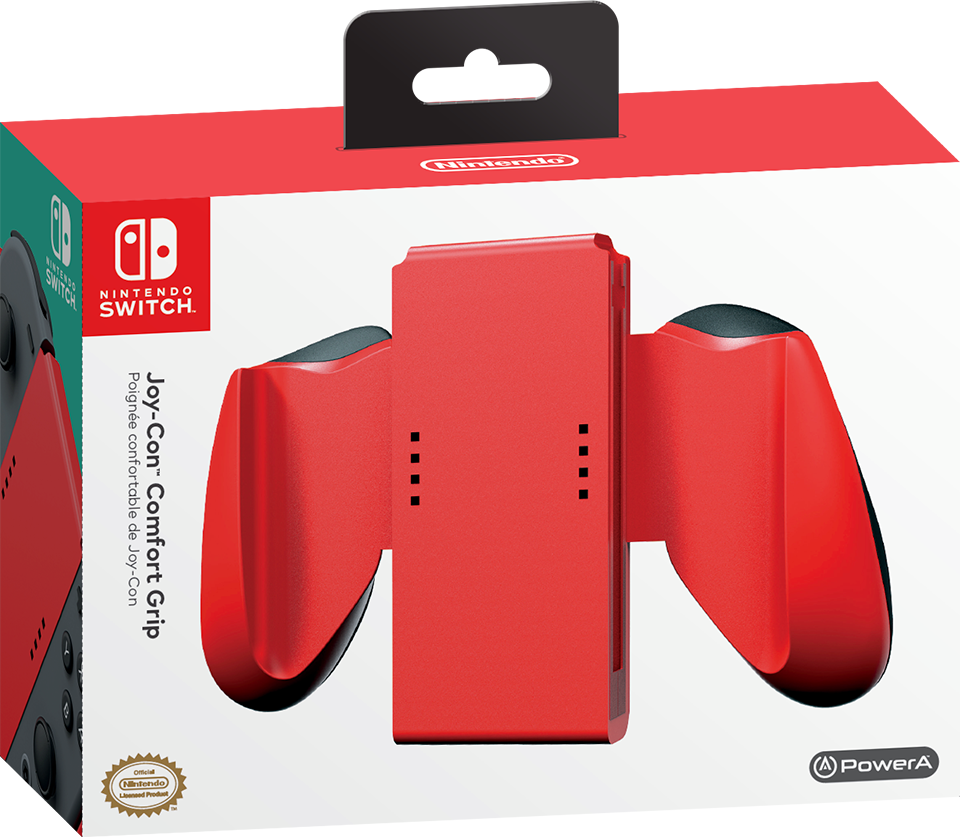 Red Joy-Con Comfort Grip Nintendo |