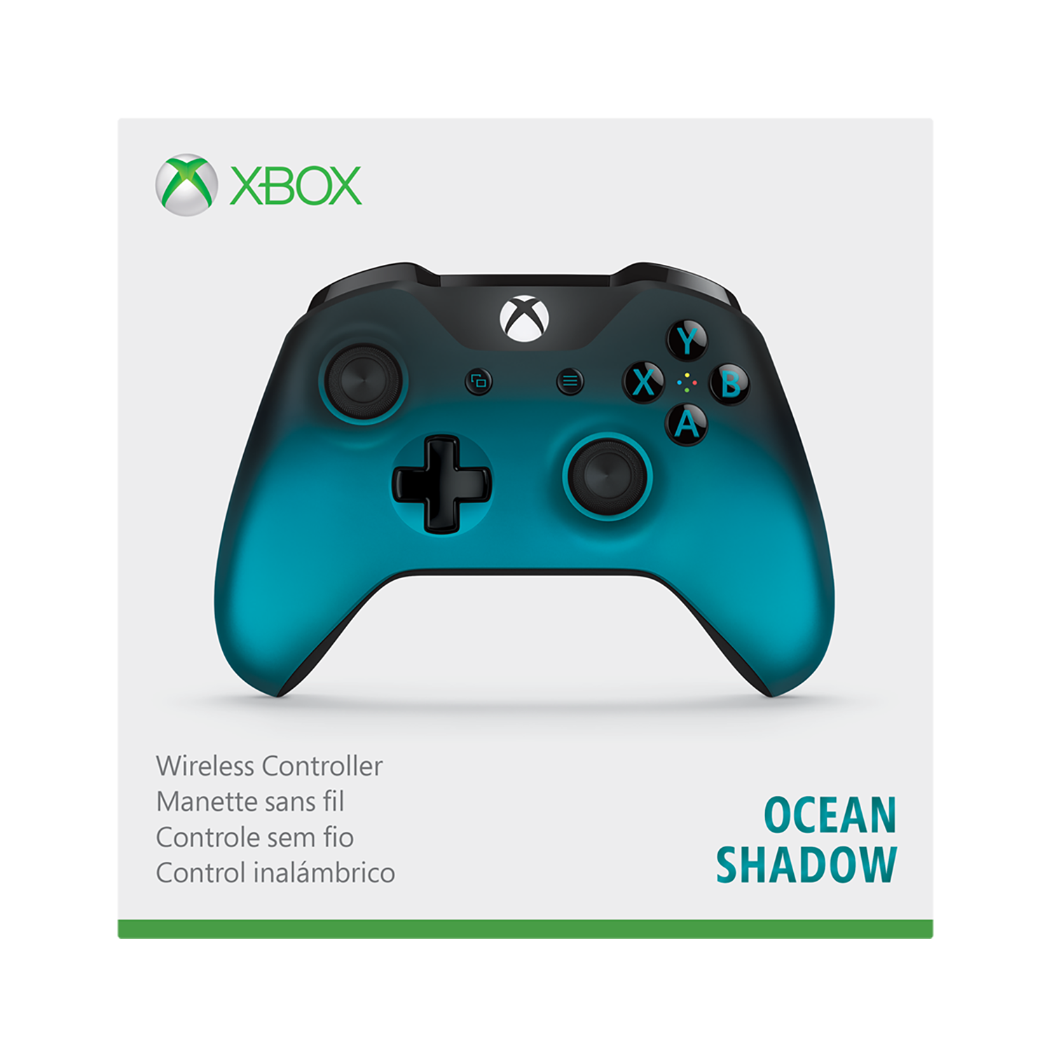 Microsoft Xbox ONe Ocean Shadow Special Edition Wireless Controller Available At GameStop Now!