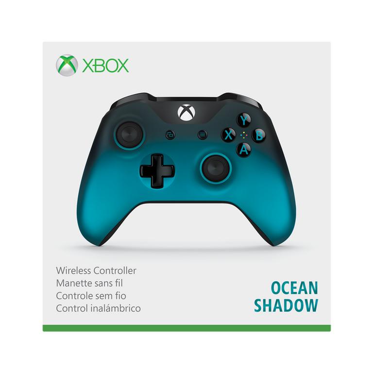 Microsoft Xbox ONe Ocean Shadow Special Edition Wireless Controller Available At GameStop Now!