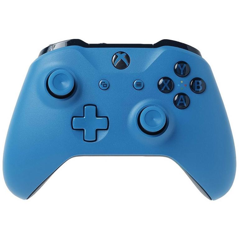 Microsoft Xbox One Blue Wireless Controller Pre-owned Xbox One Accessories Microsoft GameStop