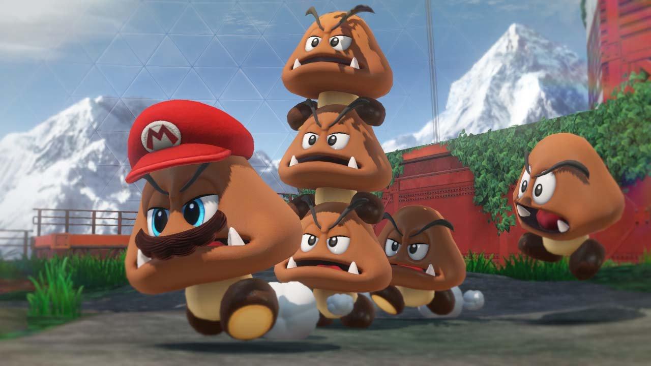super mario odyssey gamestop used