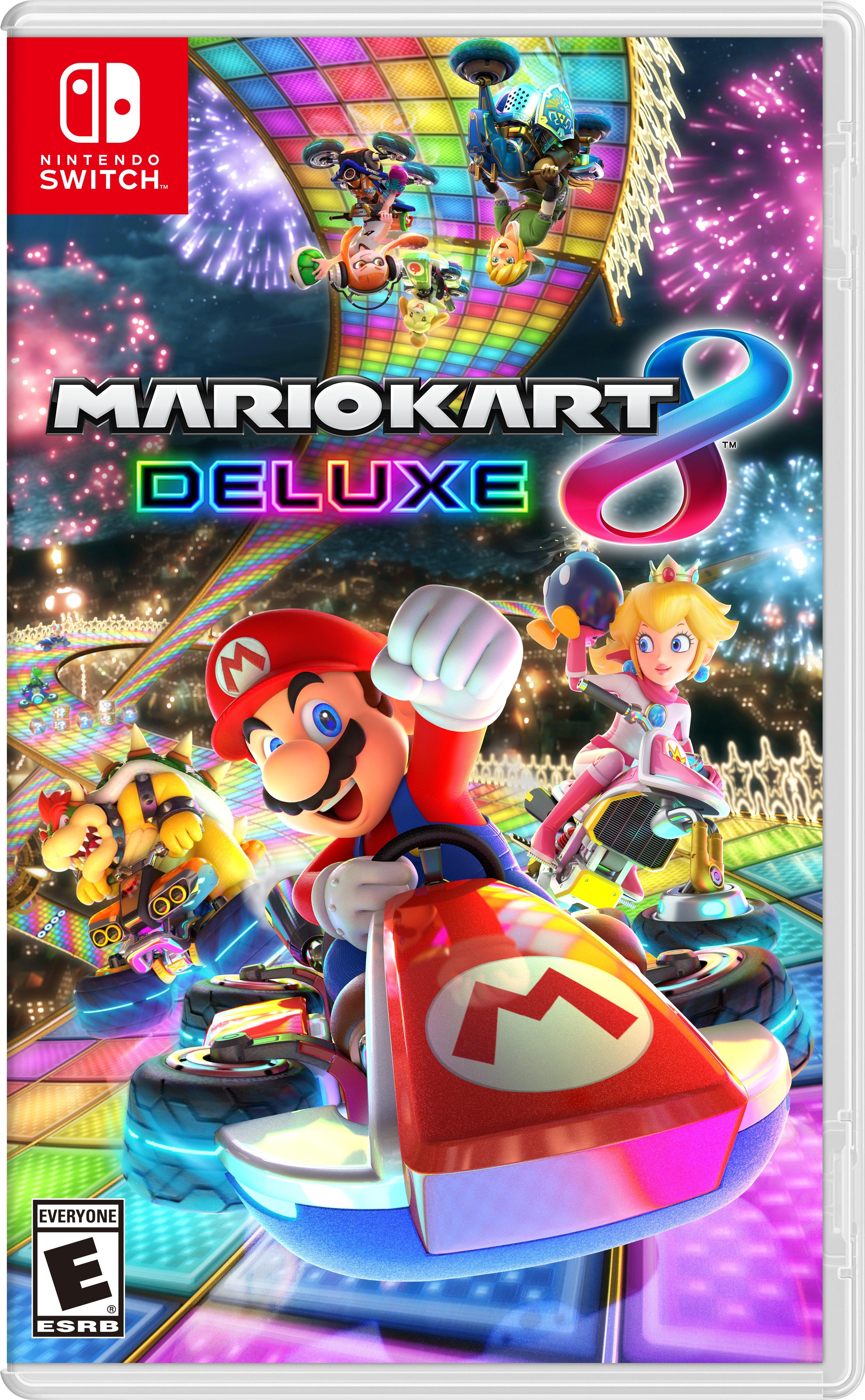 Nintendo Switch Nintendo Switch + Mario Kart 8 Mario Kart 8 Deluxe - Nintendo Switch | GameStop