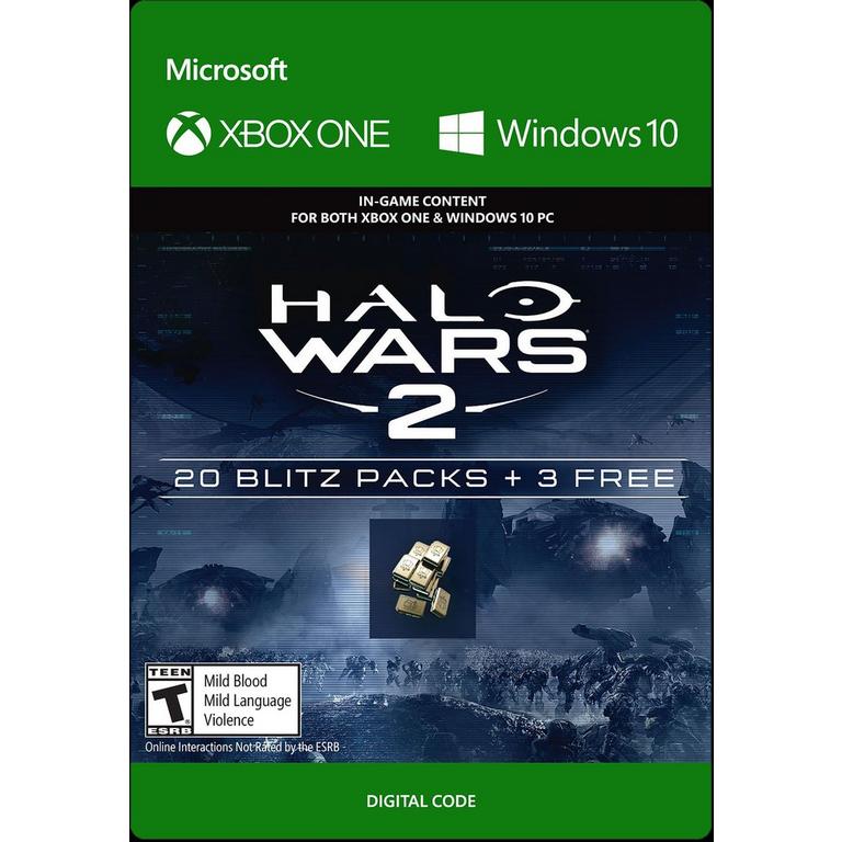 Halo Wars 2 20 Blitz Packs DLC and 3 Free - Xbox One