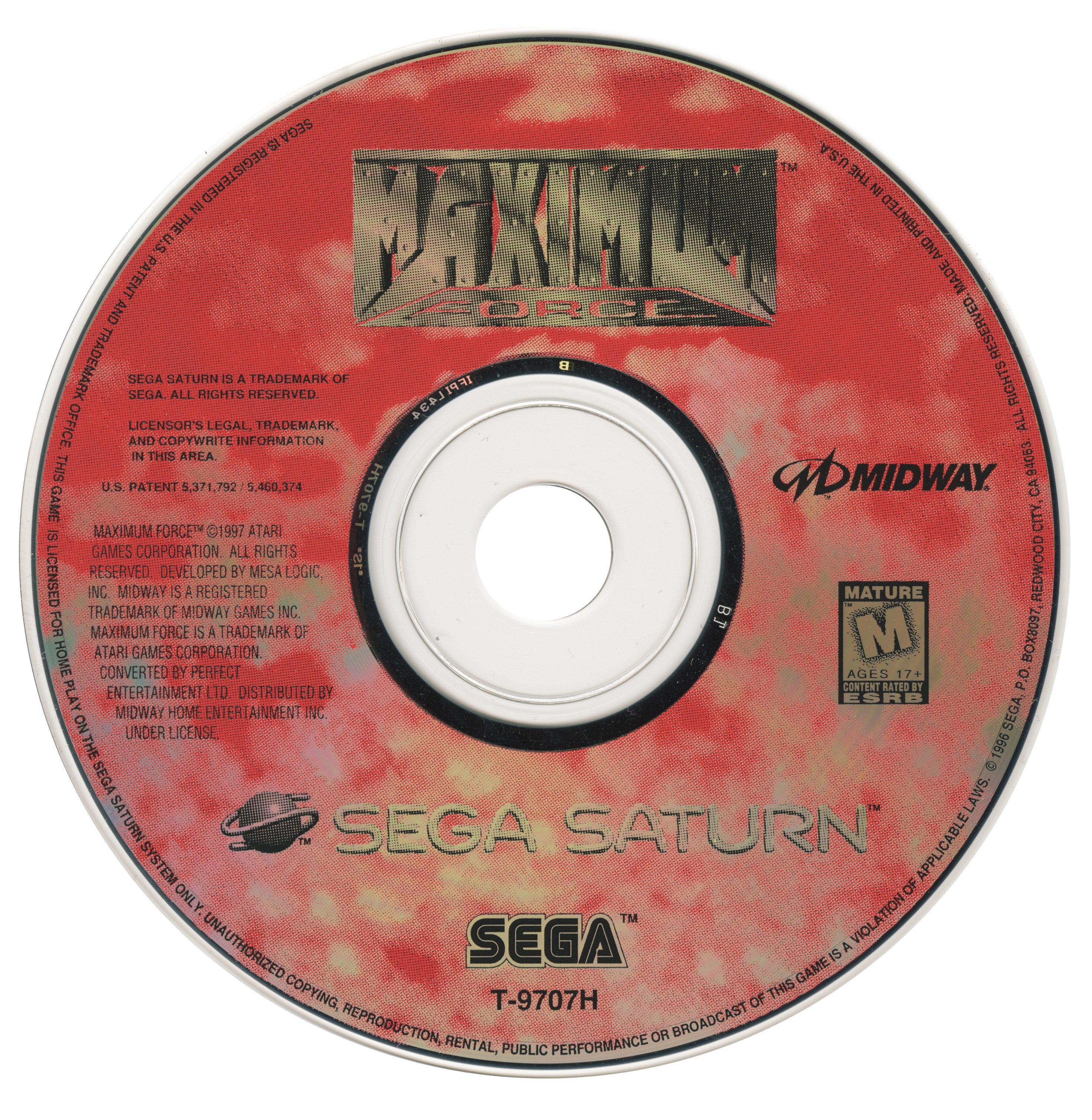 Maximum Force - Sega Saturn