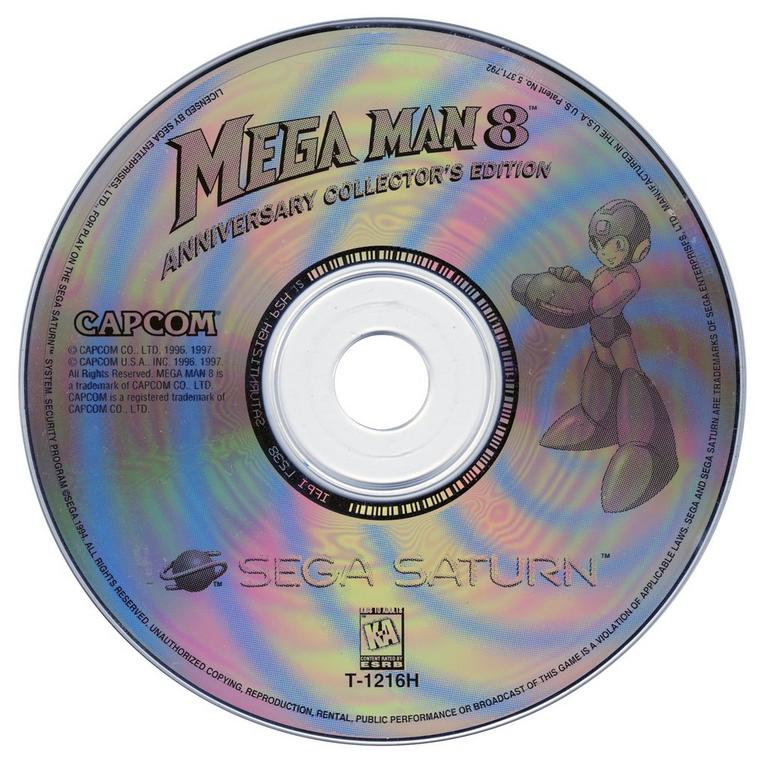 Mega Man 8: Anniversary Collector's Edition - Sega Saturn