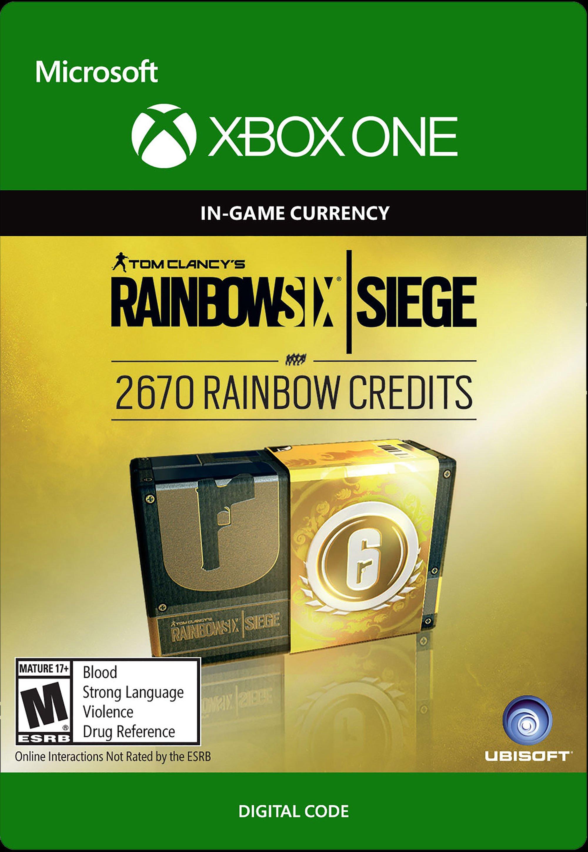 Tom Clancy's Rainbow Six: Siege Credits 2,670 - Xbox One
