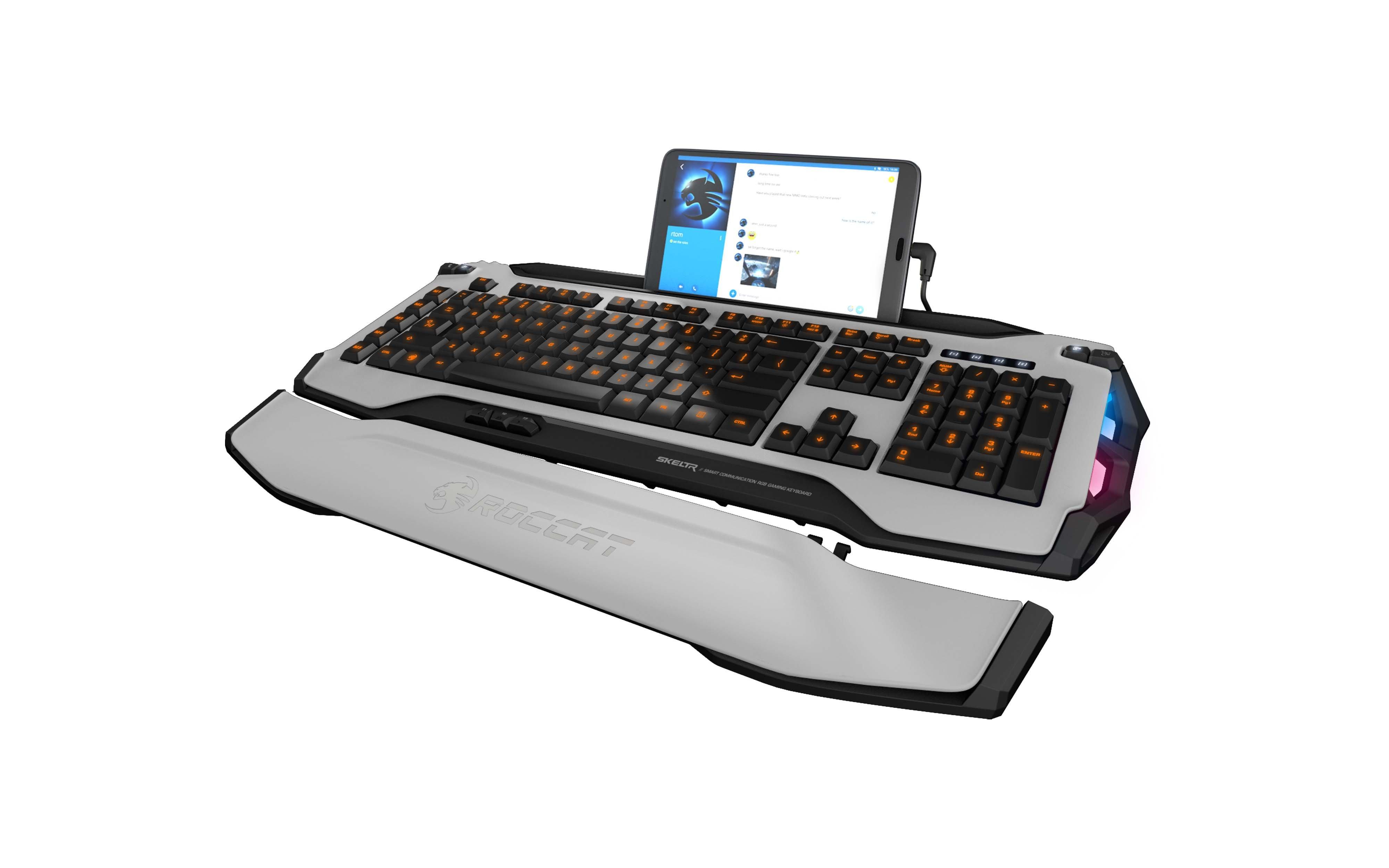 Клавиатура товар. Клавиатура Roccat skelter. Roccat Skeltr Black. Roccat клавиатура белая. Клавиатуры Roccat White.