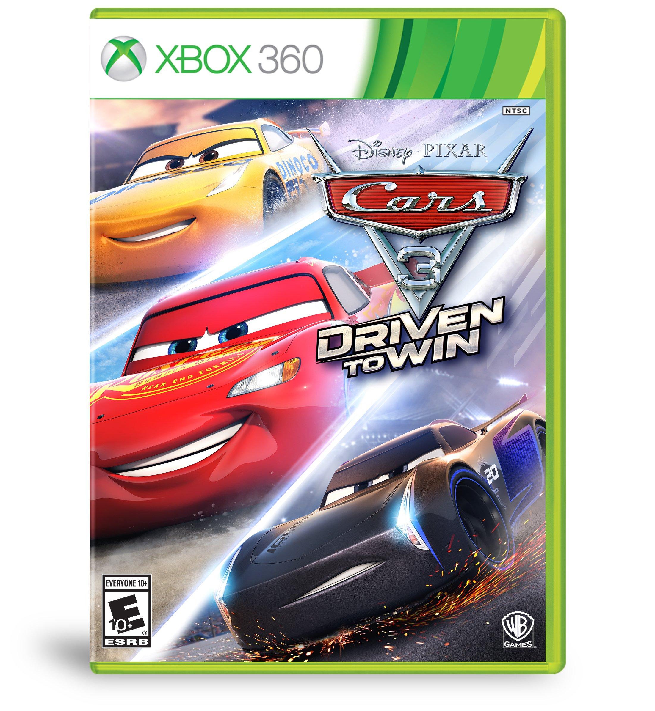 Xbox 360 jogo do mcqueen carros 3