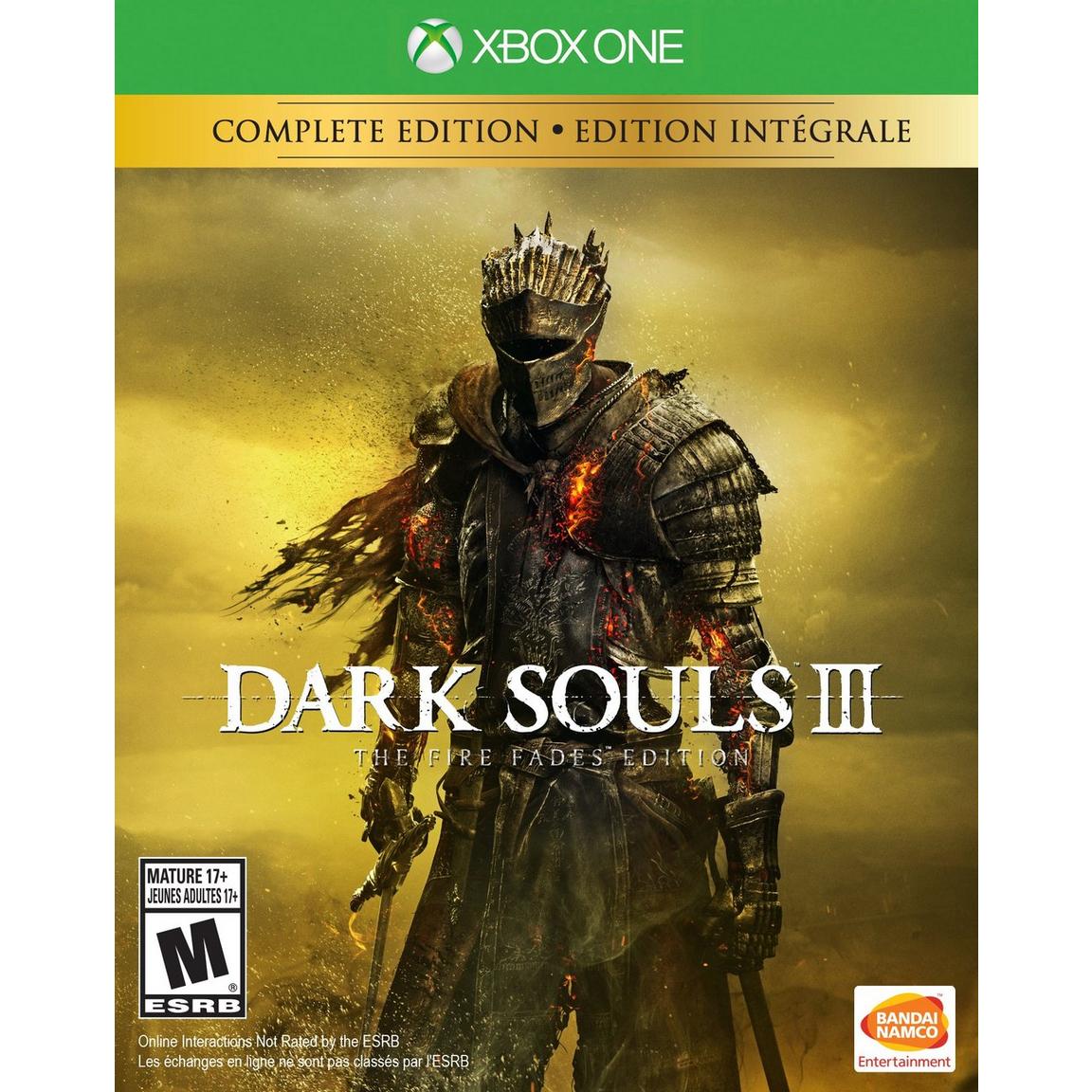 Dark Souls III: The Fire Fades Edition - Xbox One, Pre-Owned -  Bandai