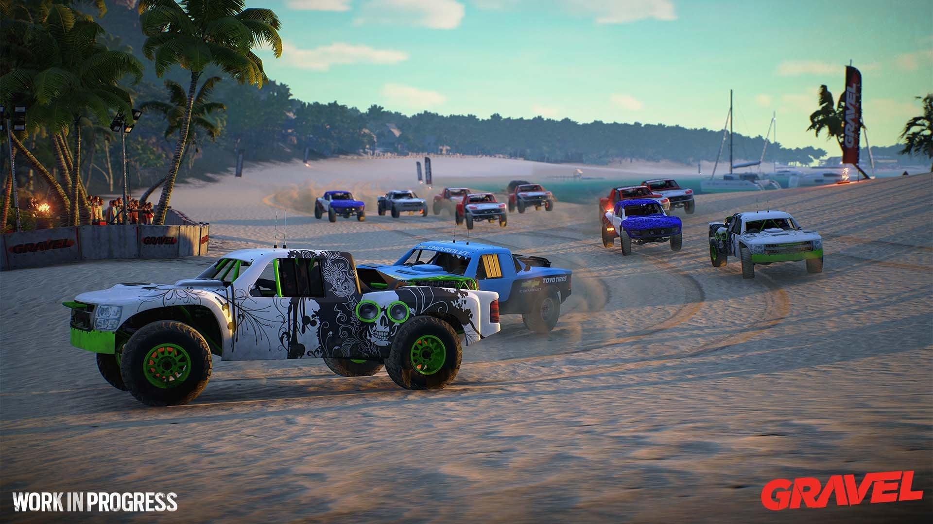 Jogo de Corrida Off-Road Estilo Arcade Gravel Chega ao PS4 no