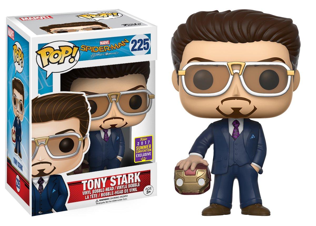 tony stark spider man homecoming funko pop