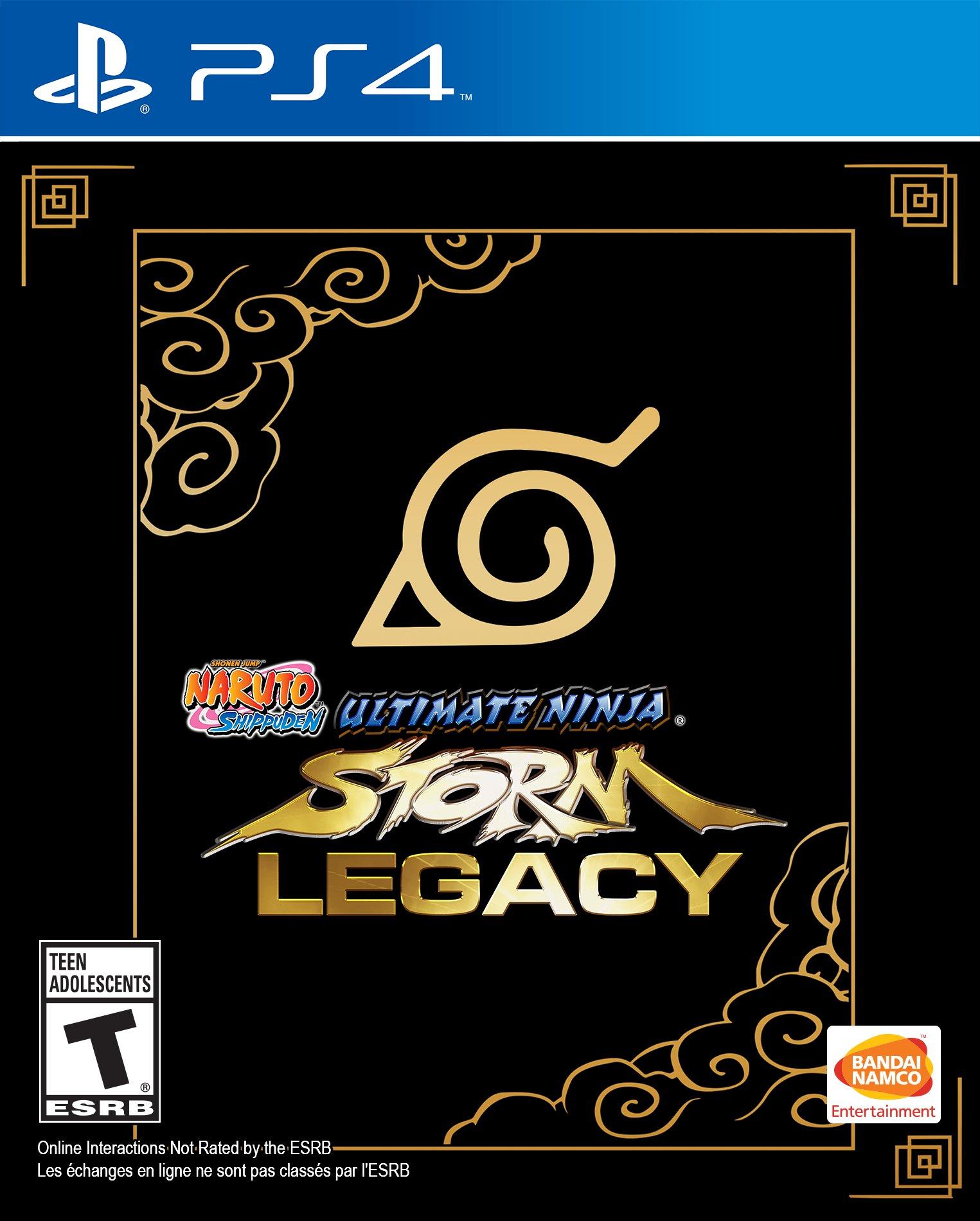 Naruto Shippuden Ultimate Ninja Storm Legacy Steelbook – PS4 PAL (Bon état)