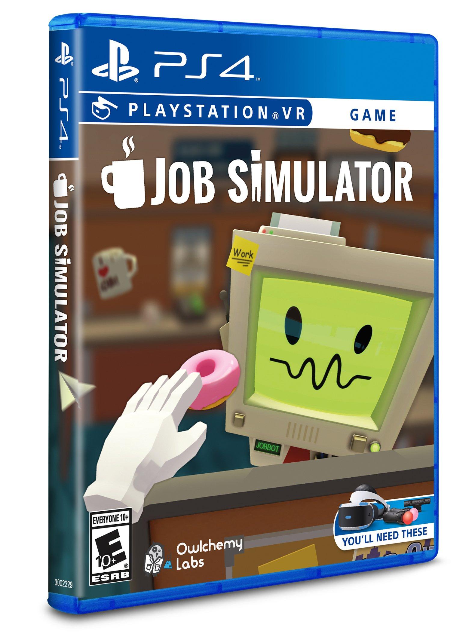 ps4 vr games job simulator