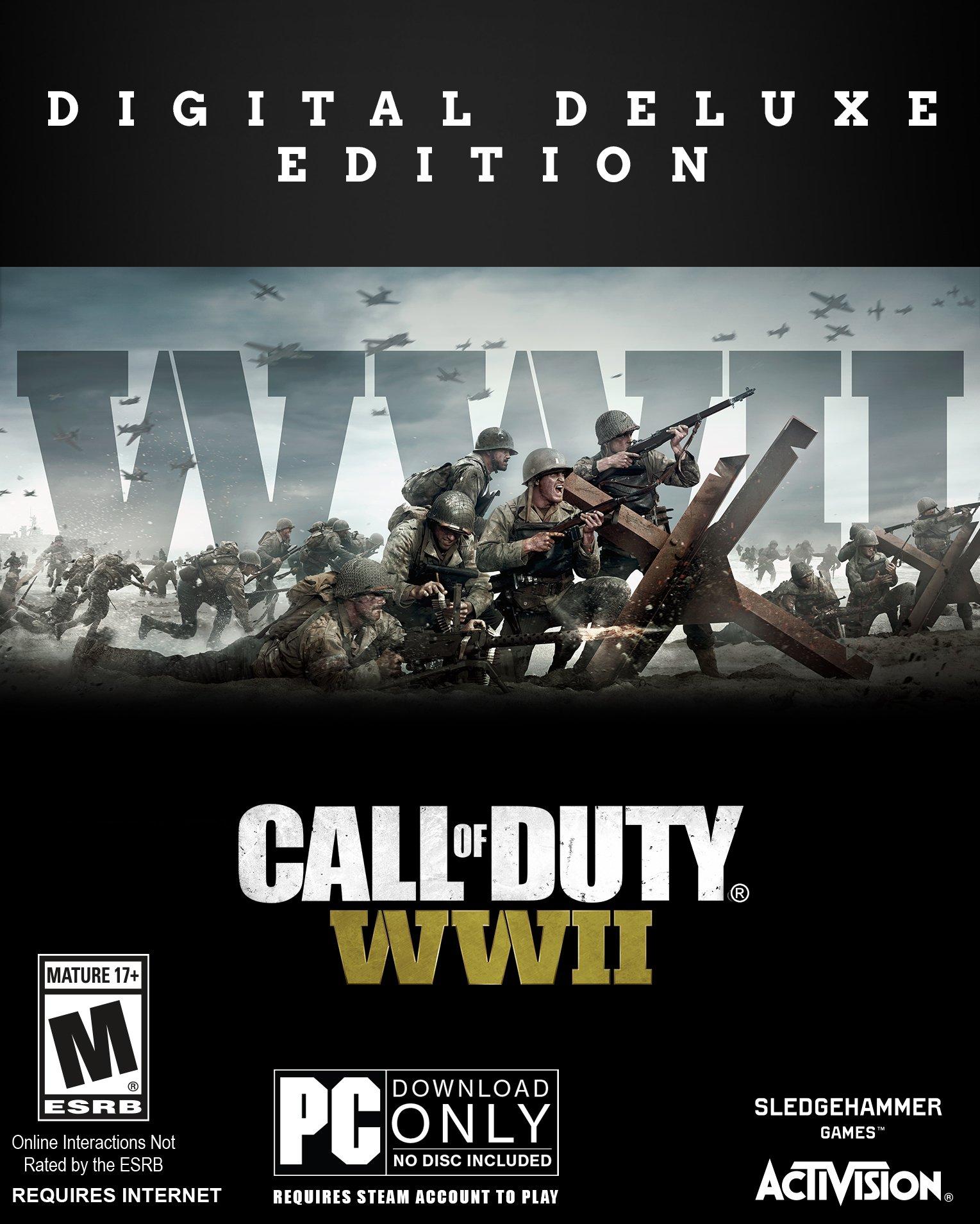 Call of duty ww2 ps4. PLAYSTATION 4 издание Call of Duty WWII. Call of Duty ww2 Digital Deluxe Edition. Call of Duty ww II обложка.