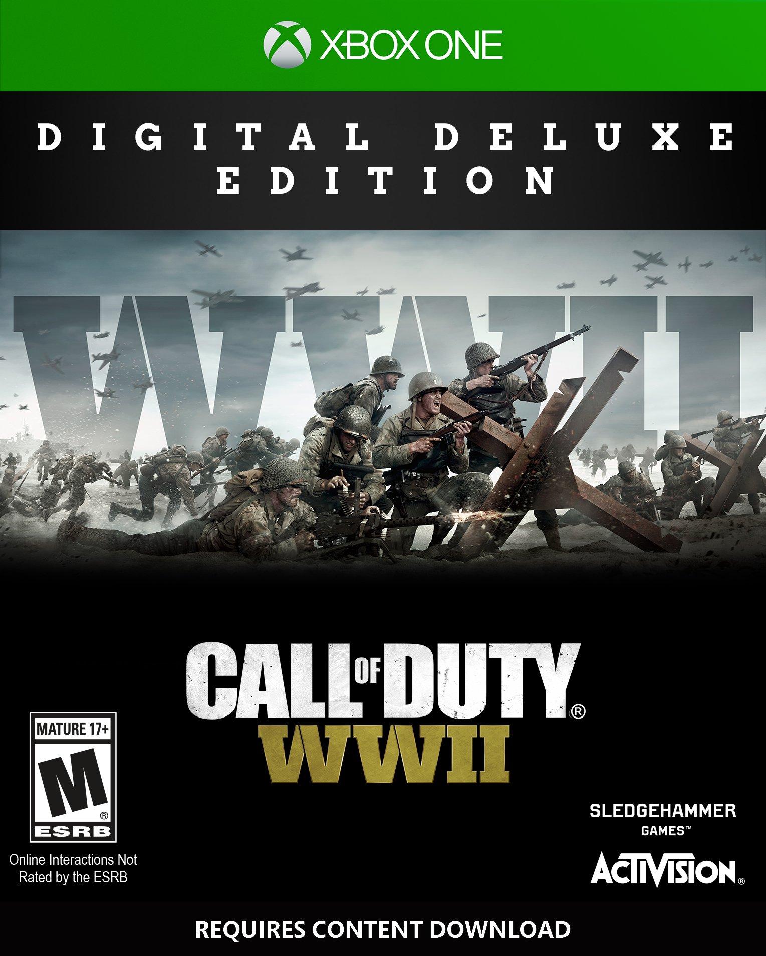 call of duty ww2 gamestop xbox one
