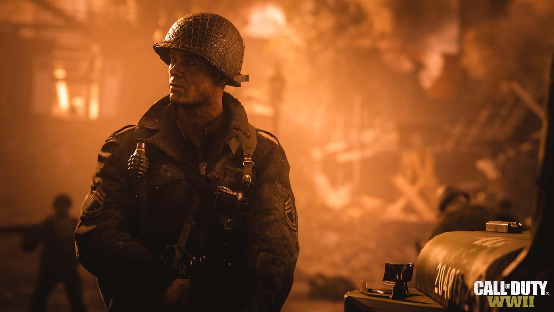  Call of Duty WWII (PS4) : Video Games