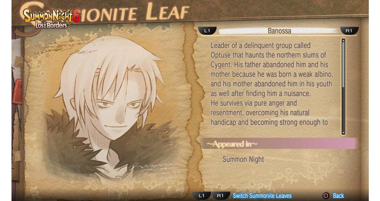 Summon Night 6 Lost Borders - PS Vita