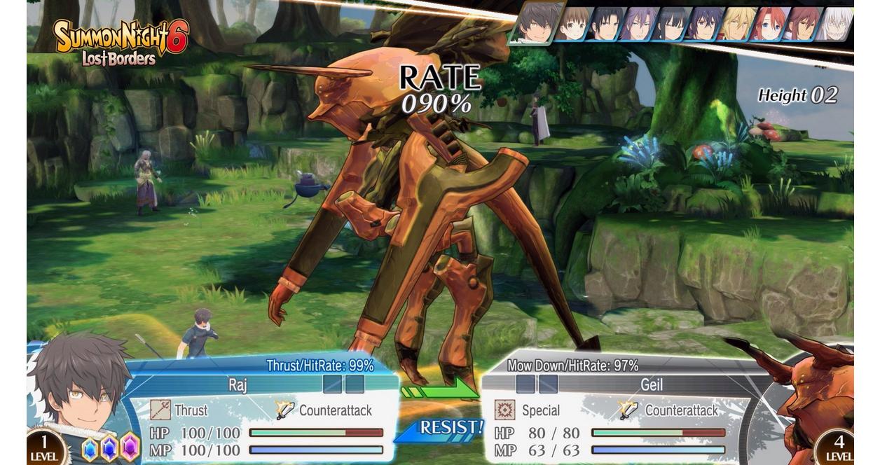Summon Night 6 Lost Borders - PS Vita