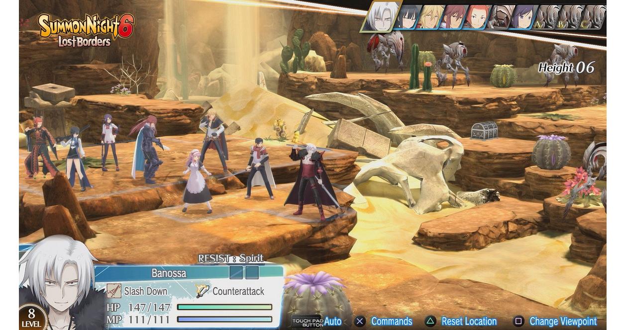 Summon Night 6 Lost Borders - PS Vita
