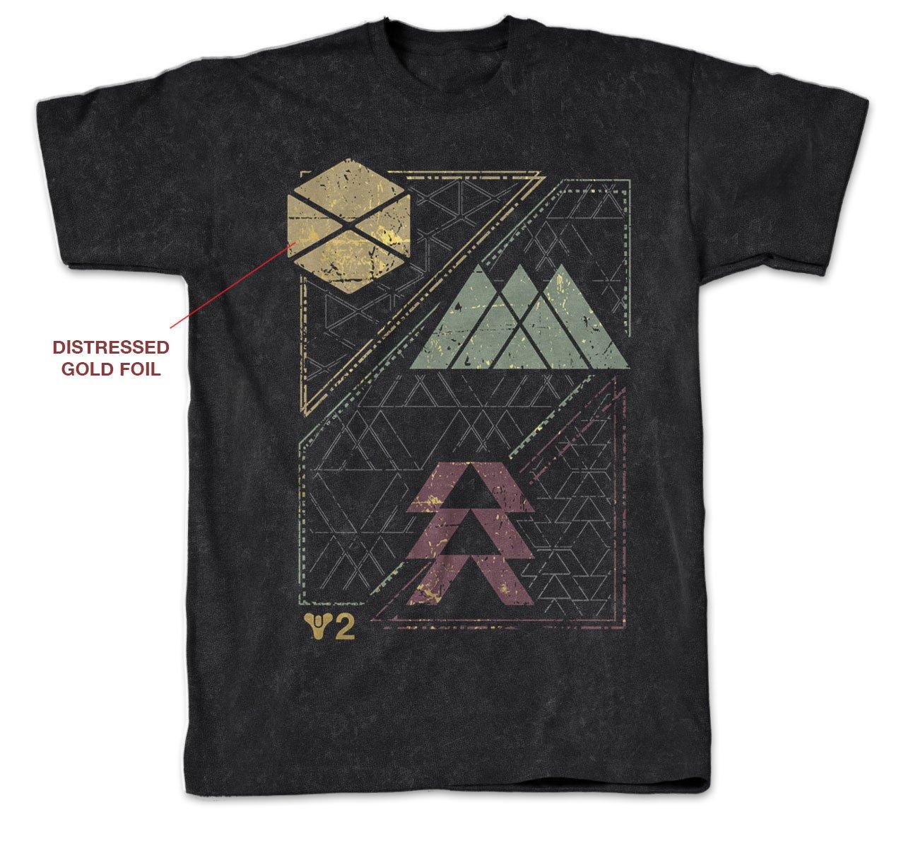 Destiny 2 Class Banner T Shirt Gamestop - gamestop employee uniform boy roblox