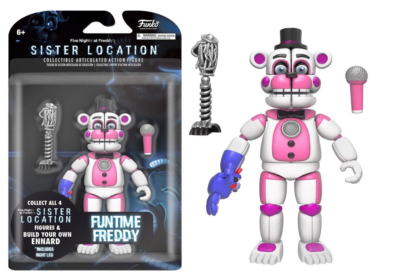 Five Nights At Freddy S Sister Location Funtime Freddy Action Figure Gamestop