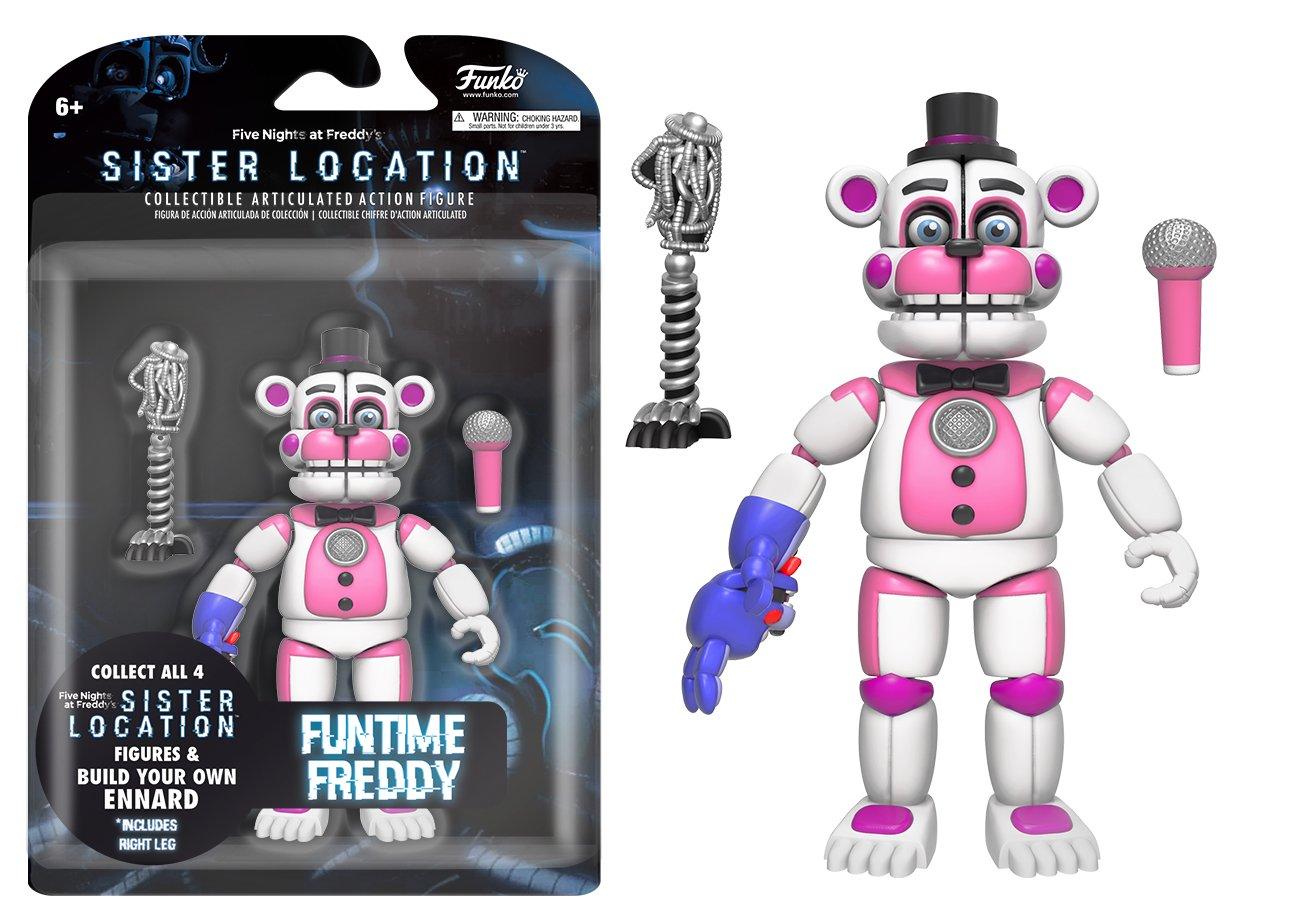 Five Nights At Freddy S Sister Location Funtime Freddy Action Figure Gamestop - roblox gaming on twitter funtime foxy and lolbit date