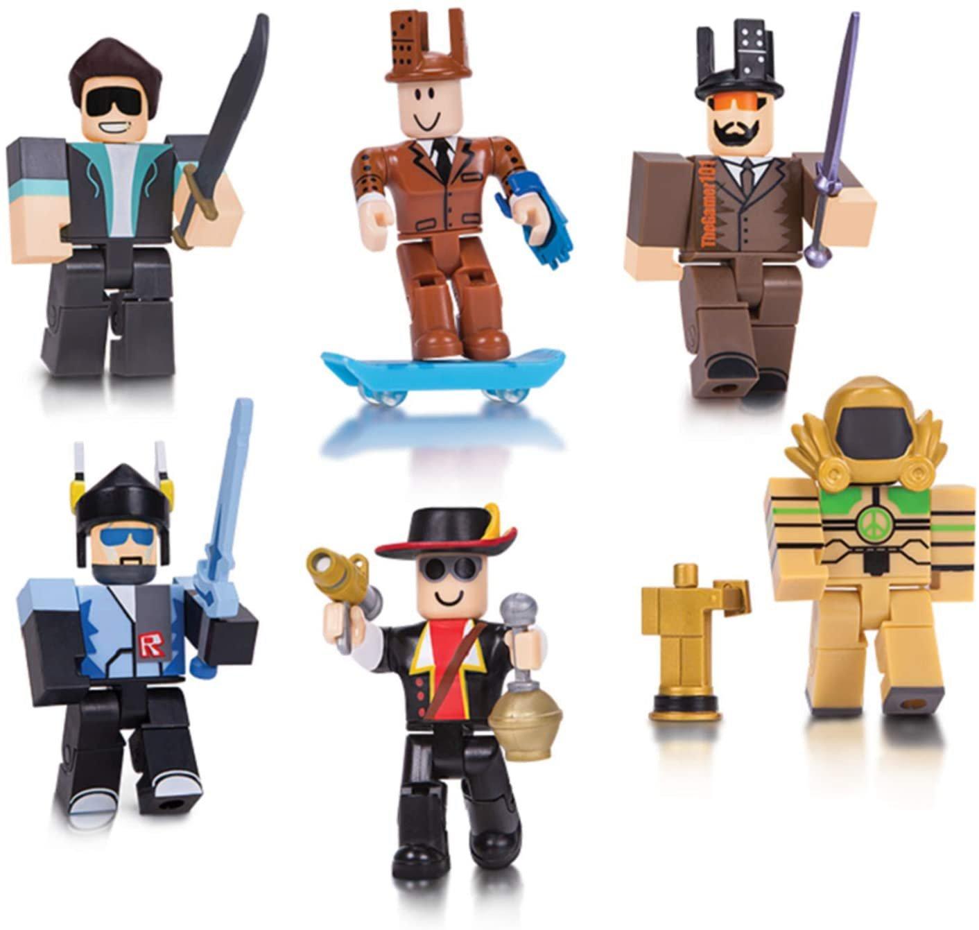 Roblox Legends Of Roblox Six Figure Pack Gamestop - roblox toys pack roblox free no sign in