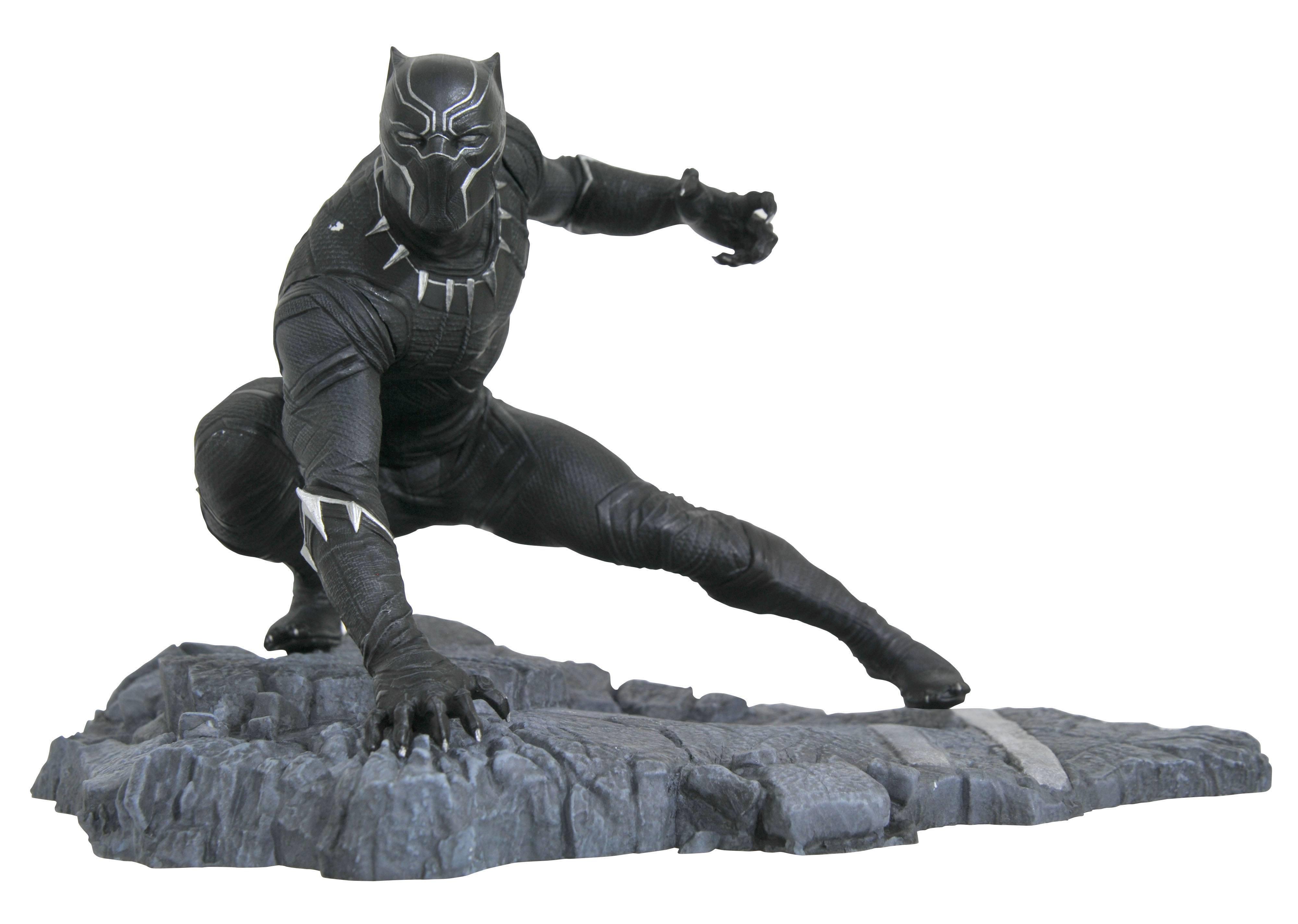 Marvel Gallery Black Panther Pvc Statue Gamestop - 