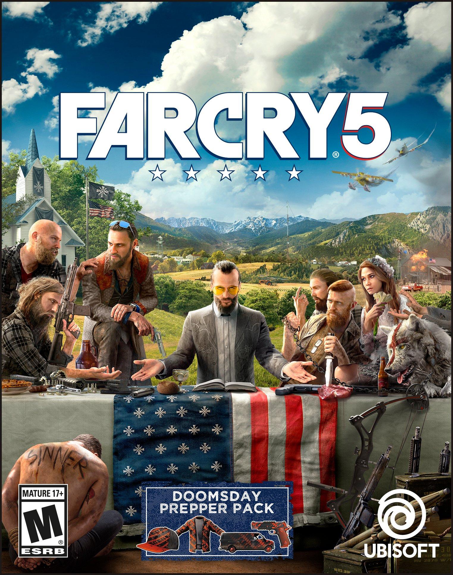 Far Cry 5 - 5th Anniversary Free Next-Gen 60 FPS Update  Discover the  open-world of Hope County, Montana, besieged by a fanatical doomsday cult.  Dive into the action in solo or