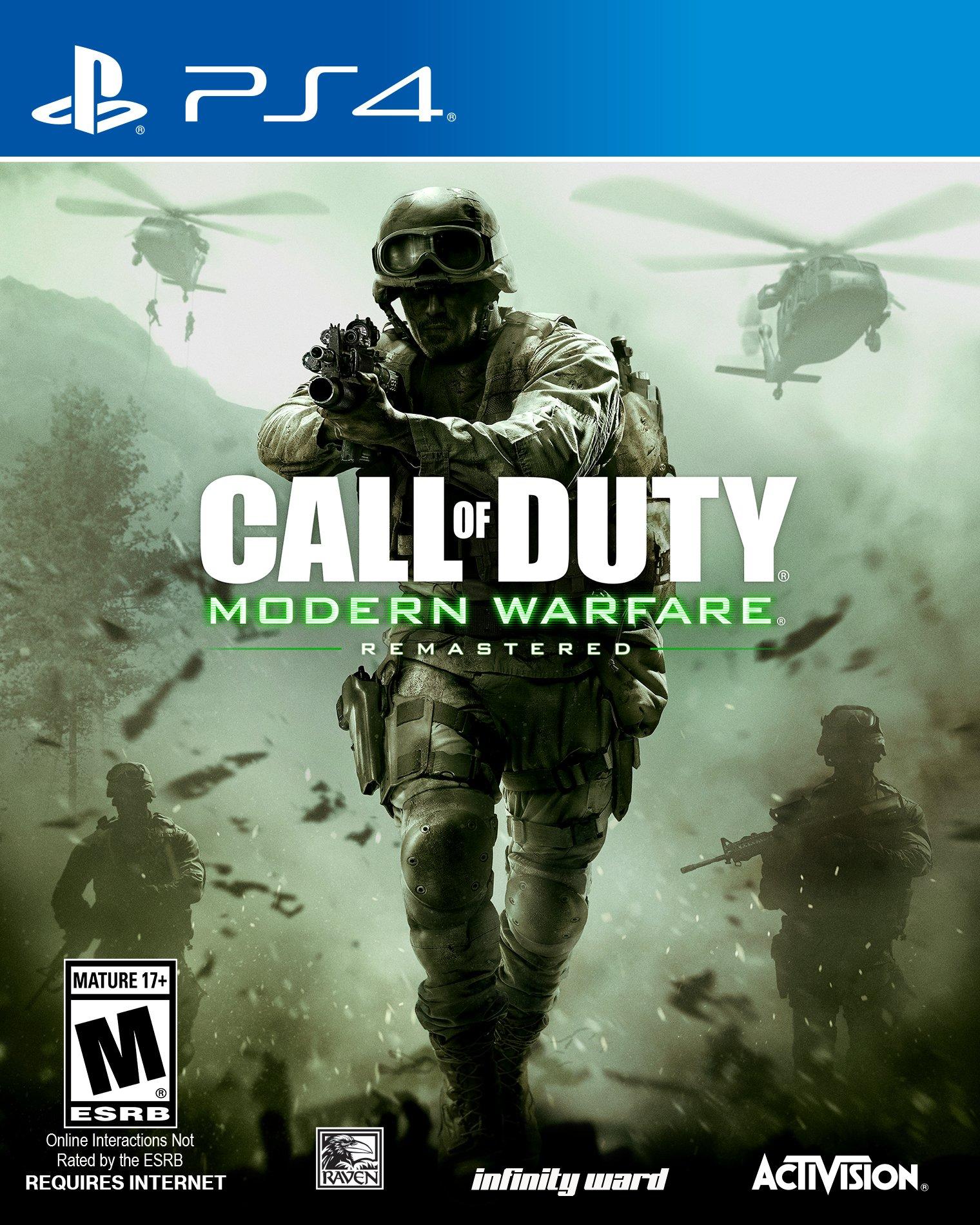 call of duty modern warfare remastered price