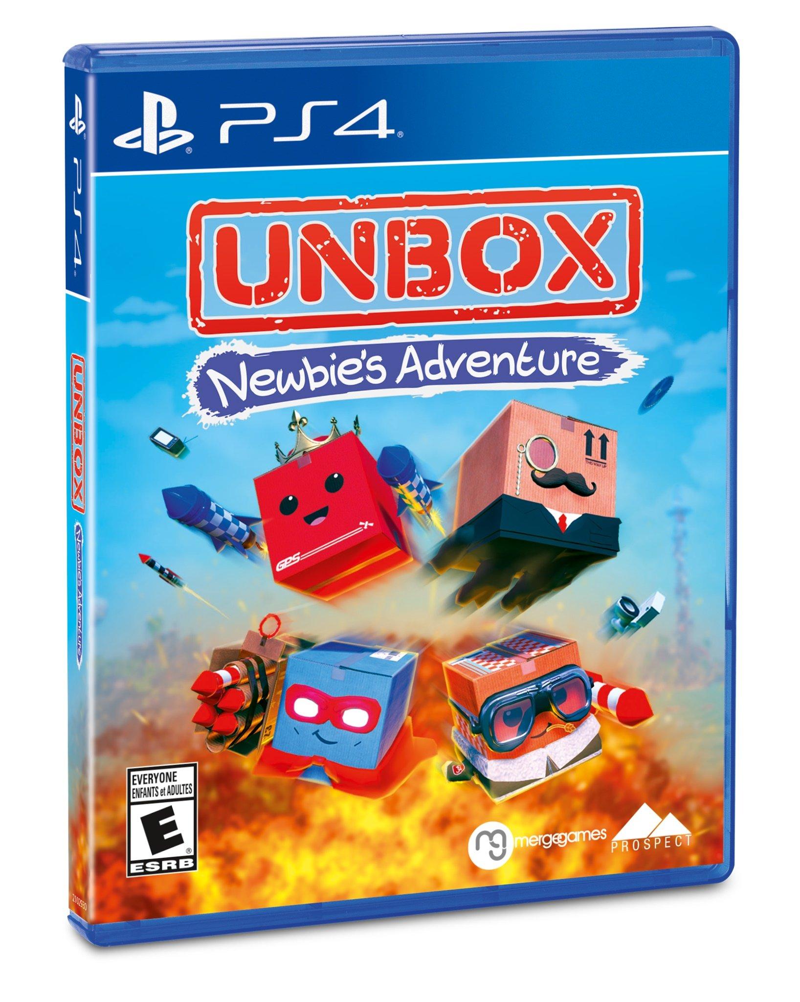 UNBOX Newbie's Adventure PlayStation 4 GameStop Exclusive
