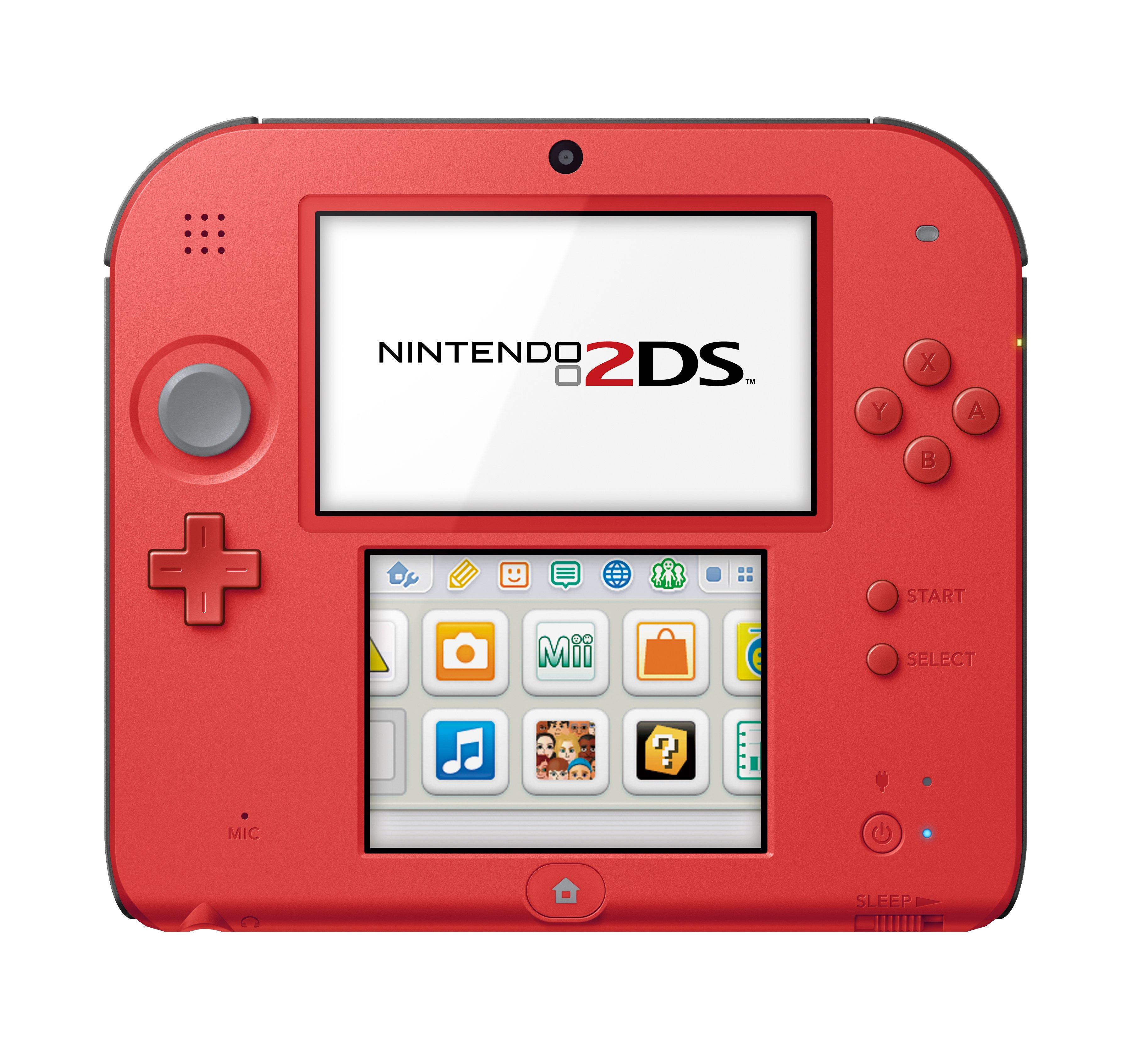 Nintendo 2DS System - Crimson Red | Nintendo 3DS | GameStop