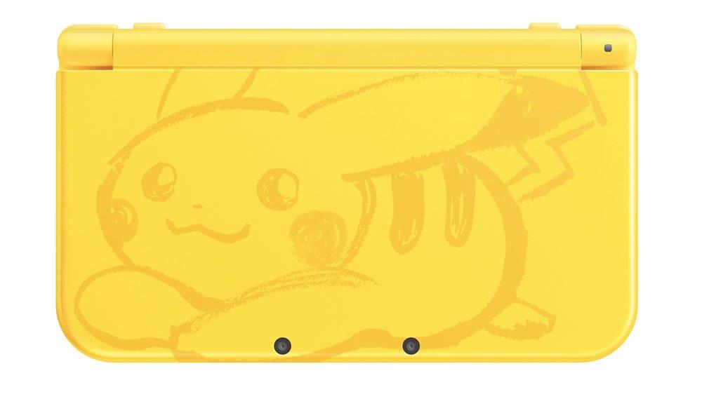 nintendo 2ds xl pikachu edition console